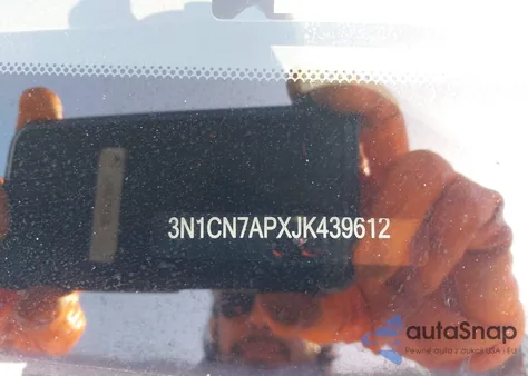 2018 Nissan Versa 1.6 Sv из США, поврежденный, VIN 3N1CN7APXJK439612